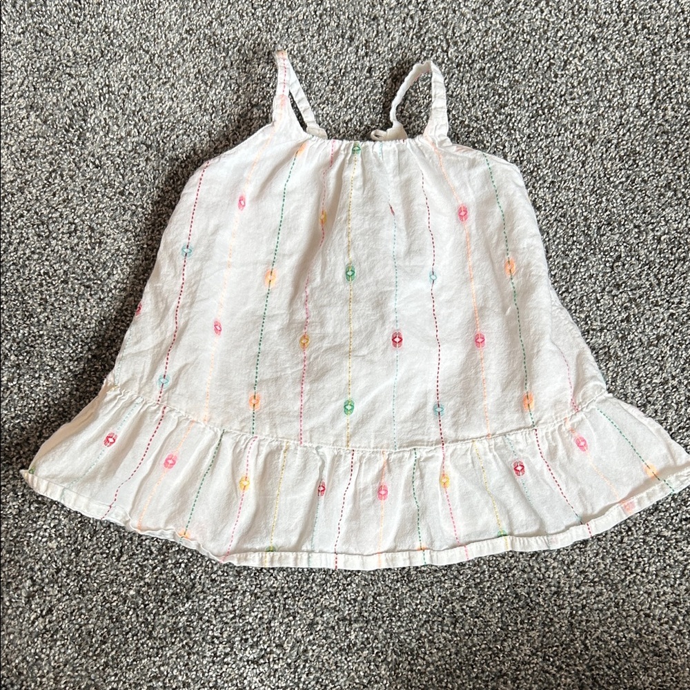 Colorful Striped Baby Sundress